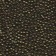 Miyuki Rocailles Beads 2,2mm 0459 oder 9660-564 metallic Olive ca 10gr