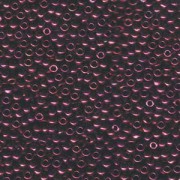 Miyuki Rocailles Beads 3mm 0460 metallic dark Raspberry ca 13gr
