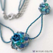 Miyuki Schmuck Bastelset BFK 97 Azure Rose Necklace