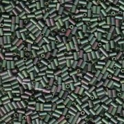 Miyuki Stäbchen Bugle Beads 3mm 2031 matt metallic Sage Green ca 10gr