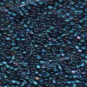 Miyuki Dreieck Pearls, Triangle Beads 3mm 1831 colorlined Amber Blue 13gr