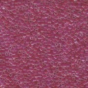 Miyuki Würfel Beads, Cube, Square Beads 1,8mm 0209 insinde colorlined Fuchsia 12gr