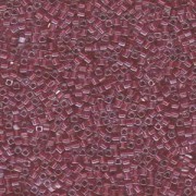 Miyuki Würfel Beads, Cube, Square Beads 1,8mm 2603 insinde colorlined Rose 12gr
