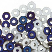 O-Beads 2x4mm 2403000-22271 matt Chalk White Azuro ca 8,1gr