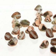 Pinch Beads 5x3mm Crystal Capri Gold 50 Stück