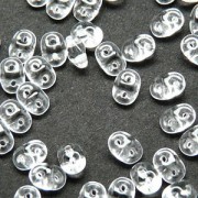 SuperDuo Perlen 2,5x5mm Crystal DU0500030 ca 24gr