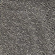 Miyuki Rocailles Beads 2mm 0190F metallic matte Silver ca 12gr