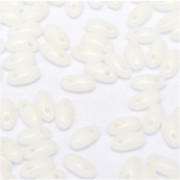 Rizo Glasperlen 2,5x6 mm Chalk White ca 25gr