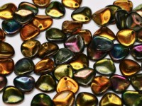 Rose Petal Beads 8x7mm 00030-95300 Crystal Magic Copper ca 80 Stück