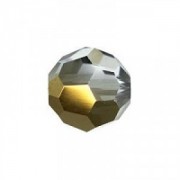Swarovski Elements Perlen Kugeln 8mm Crystal Dorado 2x beschichtet 