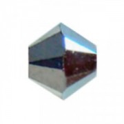 Swarovski Elements Perlen Bicones 6mm Crystal CAL2X beschichtet 50 Stück