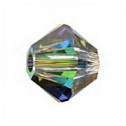 Swarovski Elements Perlen Bicones 4mm Crystal VM 100 Stück