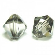 Swarovski Elements Perlen Bicones 5mm Crystal Satin 100 Stück