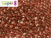 Super8®-Beads 2,2x4,7mm Crystal GT Razzmatazz ca 10 g