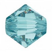 Swarovski Elements Perlen Bicones 3mm Light Turquoise 100 Stück