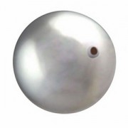 Swarovski Elements Perlen Crystal Pearls 12mm Light Grey Pearls 50 Stück