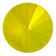 Swarovski Elements Rivolis 14mm Yellow Opal foiled 6 Stück