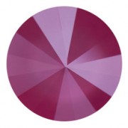 Swarovski Elements Rivolis 14mm Crystal Peony Pink unfoiled 1 Stück