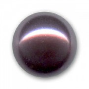 Swarovski Elements Perlen Crystal Pearls 6mm Burgundy Pearls halb gebohrt flach 10 Stück