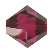 Swarovski Elements Perlen Bicones 3mm Ruby 100 Stück