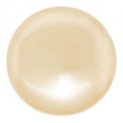 Swarovski Elements Perlen Crystal Coin Pearls 14mm Gold 5 Stück