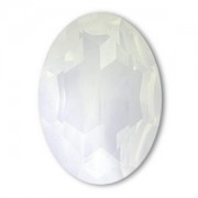 Swarovski Elements Steine Oval 8x6mm White Opal F 1 Stück