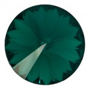 Swarovski Elements Rivolis 10mm Emerald F 12 Stück