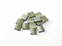 Miyuki Tila Beads 5mm Crystal Chrome Full Matted TL55105 ca 7,2gr
