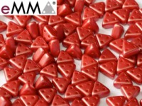 EMMA Beads 3x6mm Pastel Dark Coral 10 Gramm