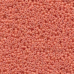 Miyuki Rocailles Beads 1,5mm 4462 Duracoat opaque dyed Light Pink ca 11gr