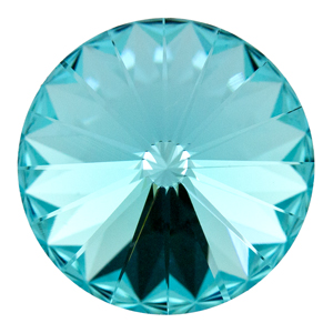 Swarovski Elements Rivolis 12mm Light Turquoise 12 Stück