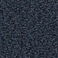 Miyuki Rocailles Beads 1.5mm 2411 transparent Montana Blue ca 11gr