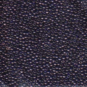 Miyuki Rocailles Beads 1,5mm 0308 Cobalt Gold Luster ca 11gr