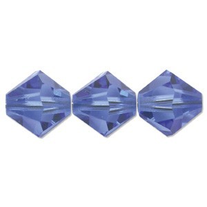 Swarovski Elements Perlen Bicones 3mm Sapphire 100 Stück