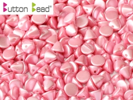Button Beads 4mm Pastel Pink ca 50 Stück