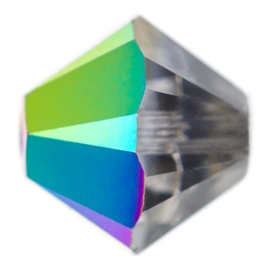Swarovski Elements Perlen Bicones 3mm Crystal Scarabaeus Green beschichtet 100 Stück