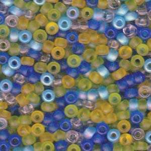 Miyuki Rocailles Beads 4mm Mix06 Lagoon ca 20 Gr.