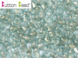 Button Beads 4mm Crystal GT Sky ca 50 Stück