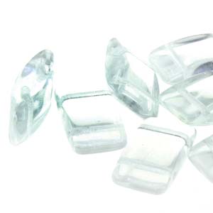 Carrier Beads 9x17mm Crystal 15 Stck