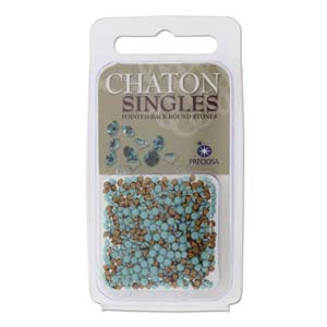 Chaton Steine PP17 Turquoise ca 3gr.