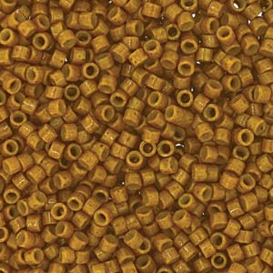 Miyuki Delica Beads 1,6mm Duracoat dyed Opaque Toast DB2110 ca 7,2 gr