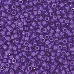 Miyuki Delica Beads 1,6mm Duracoat dyed Opaque Anemone DB2140 ca 7,2 gr