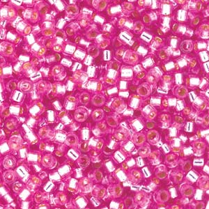 Miyuki Delica Beads 1,6mm Duracoat silverlined Pink Parfait DB2153 ca 7,2 gr