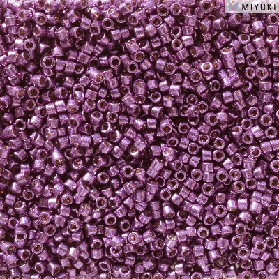 Miyuki Delica Beads 1,6mm DB2508 Duracoat Galvanized Purple Orchid ca 5 gr