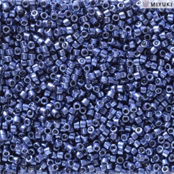 Miyuki Delica Beads 1,6mm DB2517 Duracoat Galvanized Mermaid Blue ca 5 gr