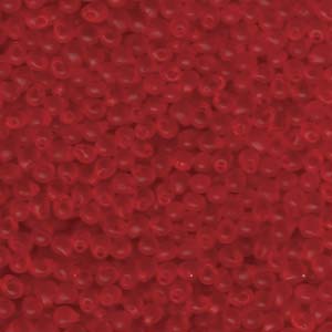Miyuki Drop Beads 3,4mm 0140F matt transparent Red ca 10gr
