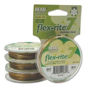 Flexrite 7strängig 0,35mm Bronze 9,14m