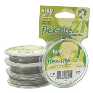 Flexrite 21strängig 0,35mm Silberfarben 9,14m