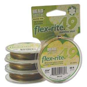 Flexrite 49strängig 0,6mm Bronze 9,14m