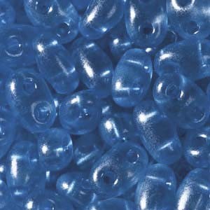 Twin Beads TWN08336 2,5x5mm Crystal Blue ca23gr.